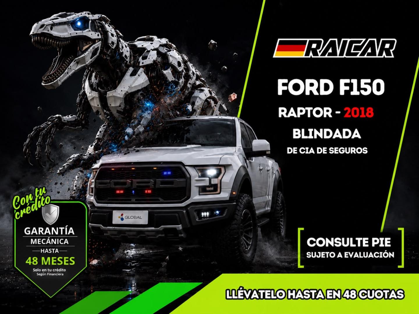 Ford F150 RAPTOR 3.5 AUT 4X4 2018 (1/16)