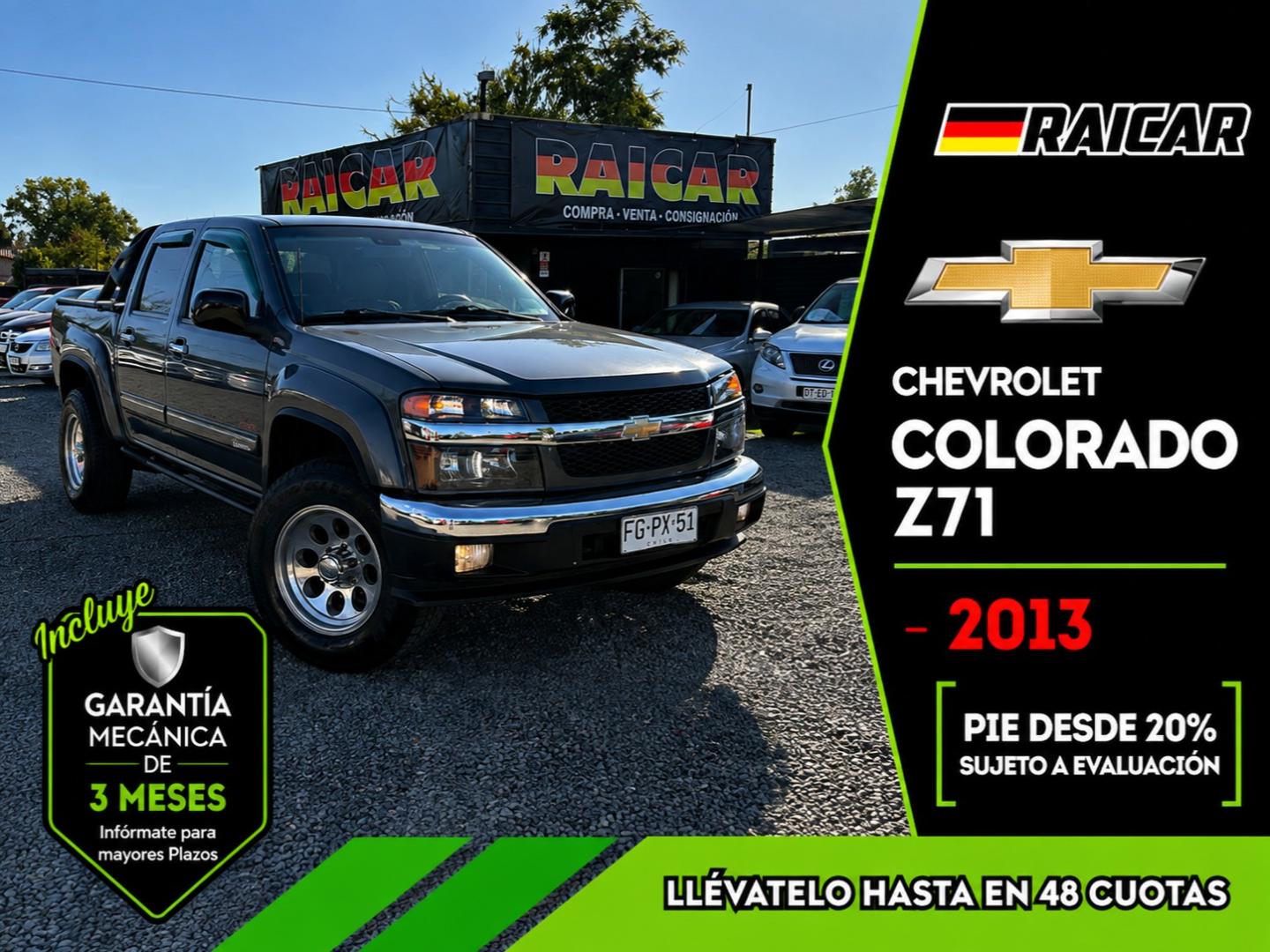 Chevrolet COLORADO 2013 (1/11)
